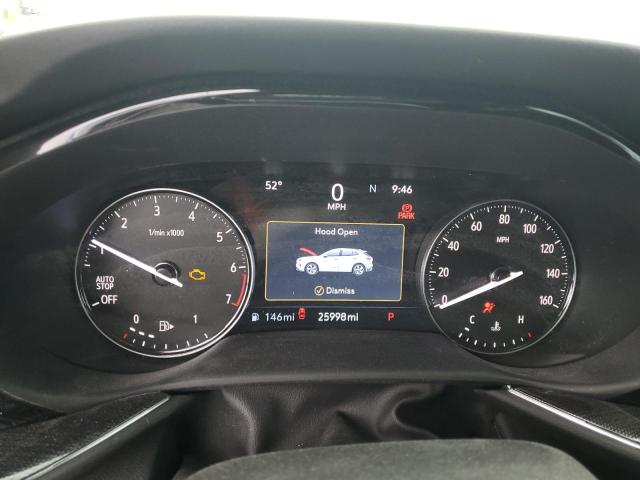 LRBFZNR46PD034609 - 2023 BUICK ENVISION ESSENCE შავი ფოტო 9