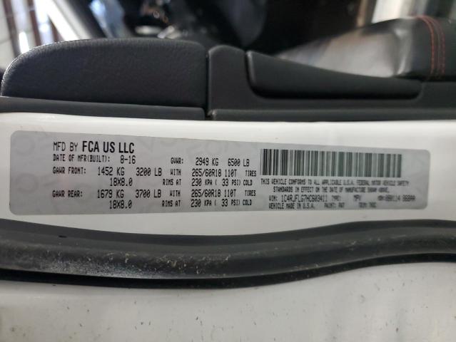 1C4RJFLG7HC603411 - 2017 JEEP GRAND CHER TRAILHAWK 白色 照片 13