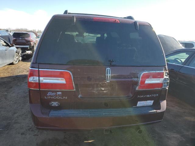 5LMJJ2J56BEJ03154 - 2011 LINCOLN NAVIGATOR MAROON photo 6
