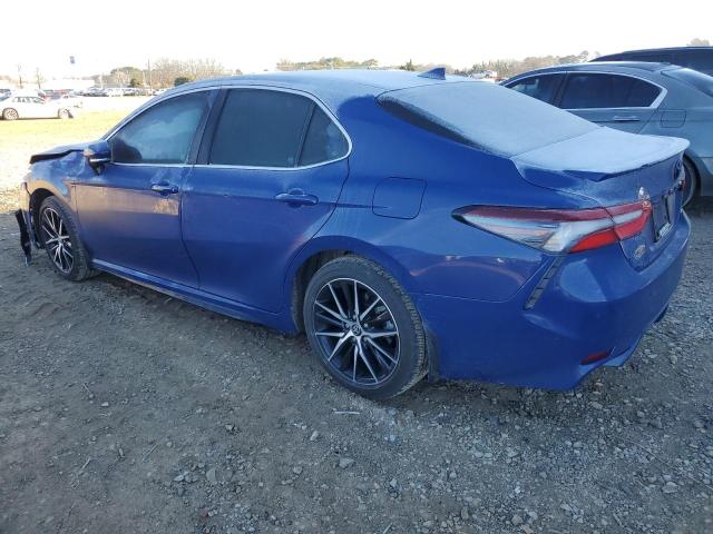 4T1G11AK0RU233024 - 2024 TOYOTA CAMRY SE NIGHT SHADE BLUE photo 2