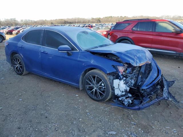 4T1G11AK0RU233024 - 2024 TOYOTA CAMRY SE NIGHT SHADE BLUE photo 4