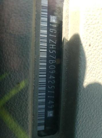 1G1ZH57B094251149 - 2009 CHEVROLET MALIBU 1LT GRAY photo 12