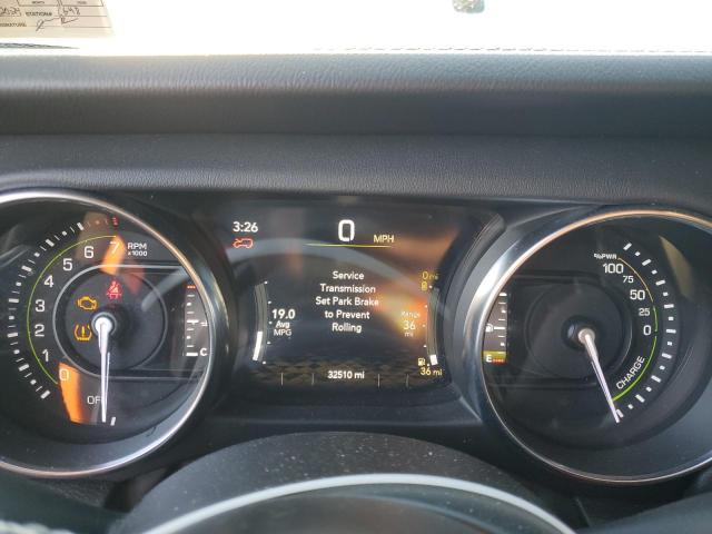 1C4JJXP68NW270943 - 2022 JEEP WRANGLER U SAHARA 4XE WHITE photo 9