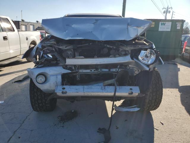 5TEJU4GN5AZ726827 - 2010 TOYOTA TACOMA DOUBLE CAB PRERUNNER SILVER photo 5