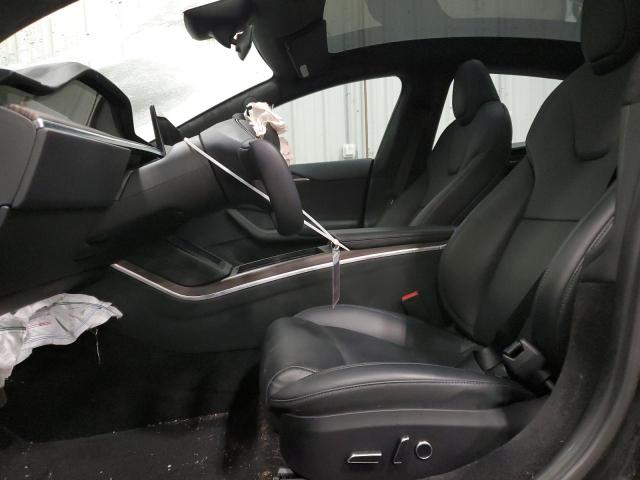 5YJSA1E58PF519857 - 2023 TESLA MODEL S BLACK photo 7