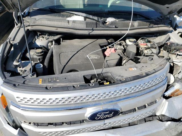 1FM5K8D82DGB18977 - 2013 FORD EXPLORER XLT SILVER photo 12