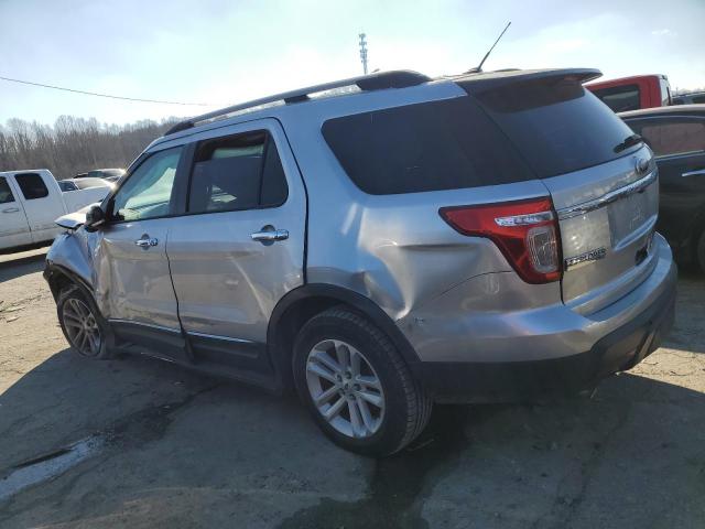 1FM5K8D82DGB18977 - 2013 FORD EXPLORER XLT SILVER photo 2