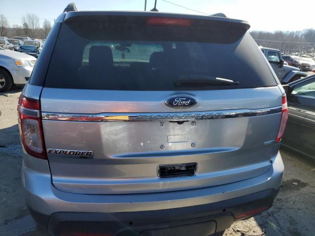 1FM5K8D82DGB18977 - 2013 FORD EXPLORER XLT SILVER photo 6
