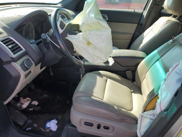 1FM5K8D82DGB18977 - 2013 FORD EXPLORER XLT SILVER photo 7