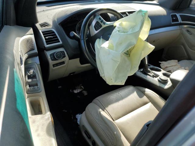 1FM5K8D82DGB18977 - 2013 FORD EXPLORER XLT SILVER photo 8