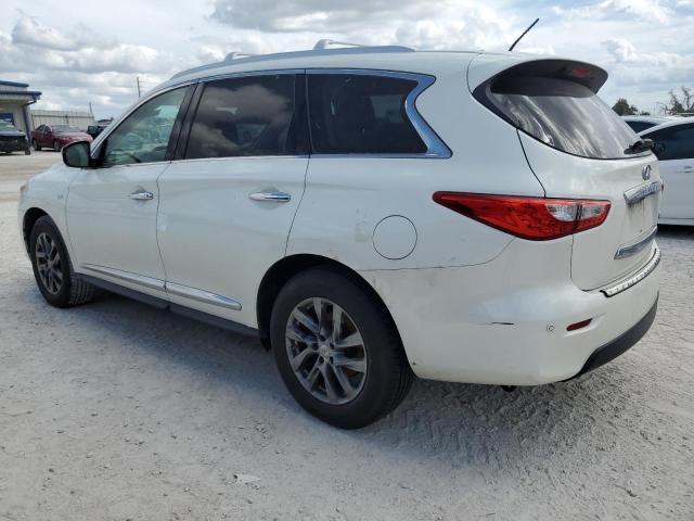 5N1AL0MN7FC560196 - 2015 INFINITI QX60 WHITE photo 2