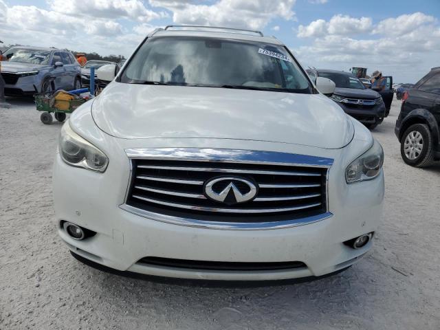 5N1AL0MN7FC560196 - 2015 INFINITI QX60 WHITE photo 5