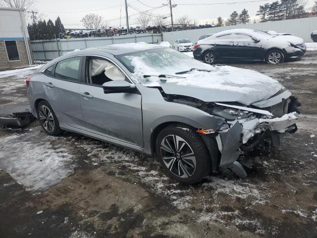 19XFC1F79HE214600 - 2017 HONDA CIVIC EXL ვერცხლისფერი ფოტო 4