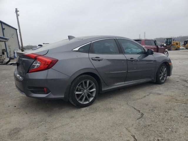 19XFC1F75KE012750 - 2019 HONDA CIVIC EXL GRAY photo 3