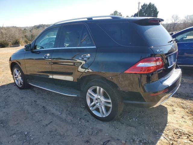 4JGDA5HB0DA211714 - 2013 MERCEDES-BENZ ML 350 4MATIC BLACK photo 2