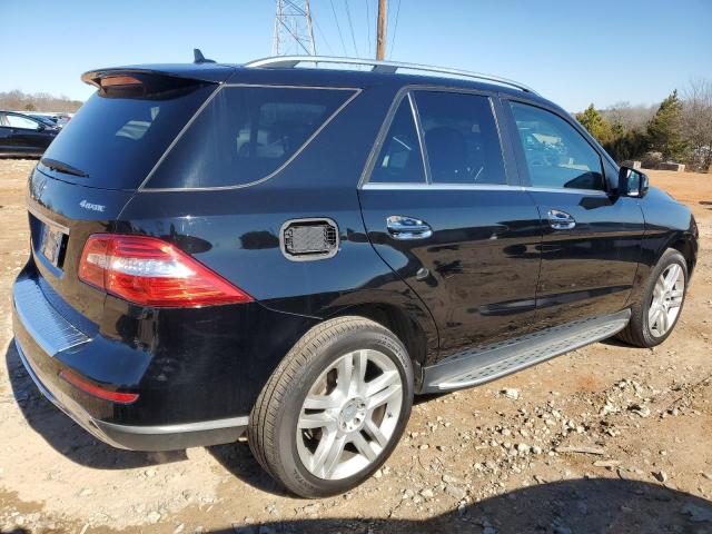 4JGDA5HB0DA211714 - 2013 MERCEDES-BENZ ML 350 4MATIC BLACK photo 3