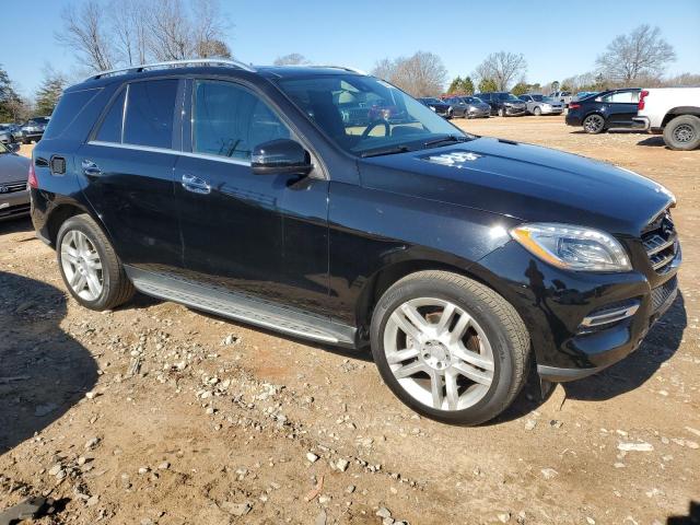 4JGDA5HB0DA211714 - 2013 MERCEDES-BENZ ML 350 4MATIC BLACK photo 4