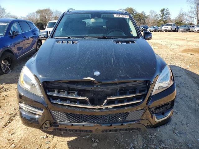 4JGDA5HB0DA211714 - 2013 MERCEDES-BENZ ML 350 4MATIC BLACK photo 5