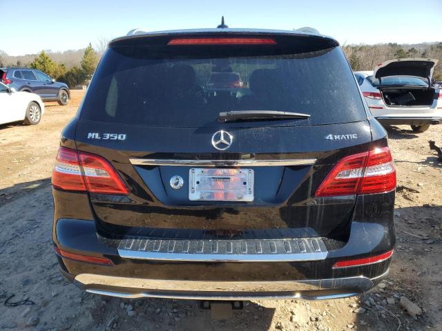 4JGDA5HB0DA211714 - 2013 MERCEDES-BENZ ML 350 4MATIC BLACK photo 6