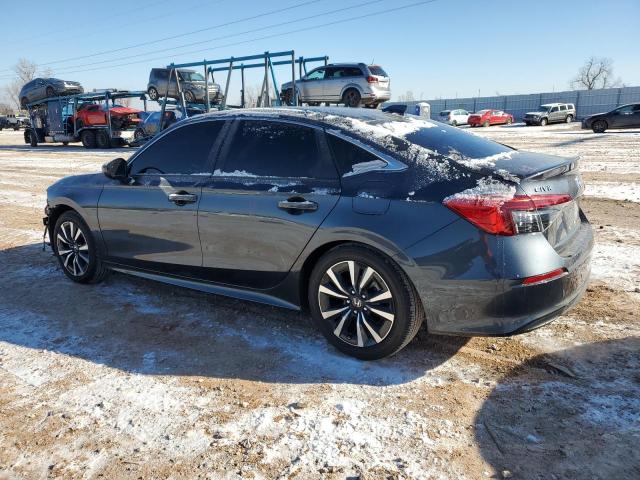 2HGFE1F76RH301971 - 2024 HONDA CIVIC EX ნაცრისფერი ფოტო 2