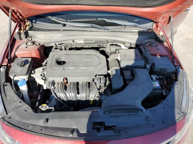 5XXGT4L37KG286238 - 2019 KIA OPTIMA LX RED photo 11