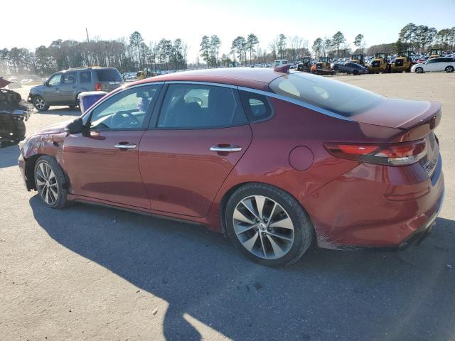 5XXGT4L37KG286238 - 2019 KIA OPTIMA LX RED photo 2