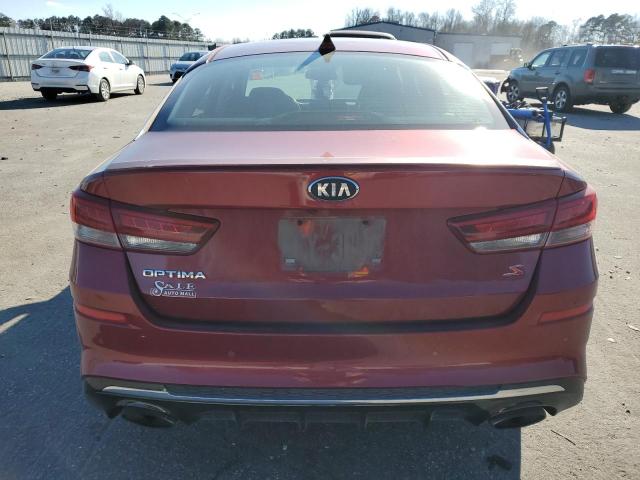 5XXGT4L37KG286238 - 2019 KIA OPTIMA LX RED photo 6