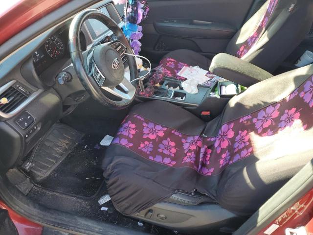 5XXGT4L37KG286238 - 2019 KIA OPTIMA LX RED photo 7