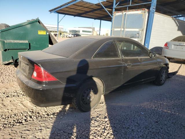 1HGEM21195L078734 - 2005 HONDA CIVIC DX VP BLACK photo 3