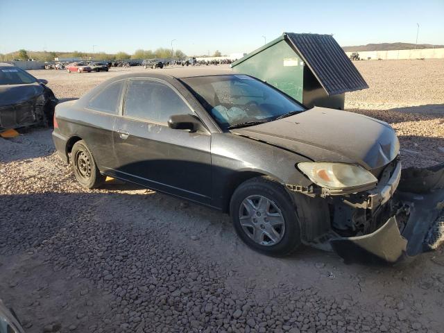 1HGEM21195L078734 - 2005 HONDA CIVIC DX VP BLACK photo 4