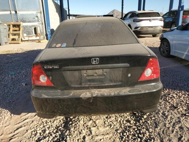 1HGEM21195L078734 - 2005 HONDA CIVIC DX VP BLACK photo 6