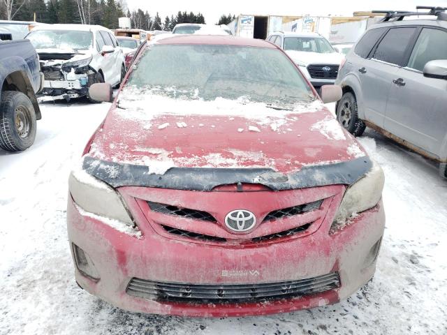 2T1BU4EE1BC674434 - 2011 TOYOTA COROLLA BASE წითელი ფოტო 5