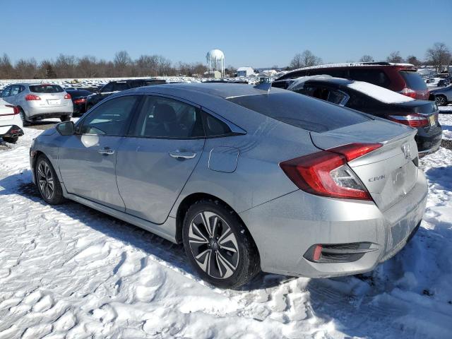 19XFC1F74JE200819 - 2018 HONDA CIVIC EXL ვერცხლისფერი ფოტო 2