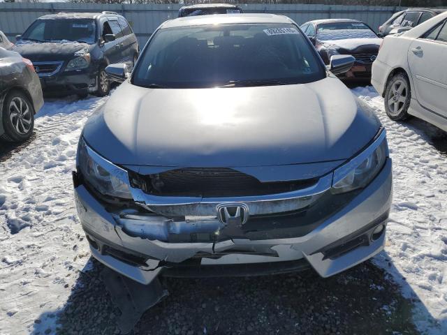 19XFC1F74JE200819 - 2018 HONDA CIVIC EXL ვერცხლისფერი ფოტო 5