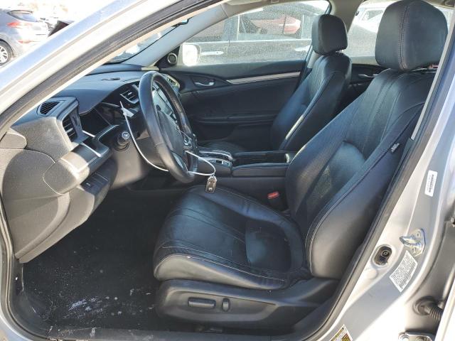 19XFC1F74JE200819 - 2018 HONDA CIVIC EXL ვერცხლისფერი ფოტო 7