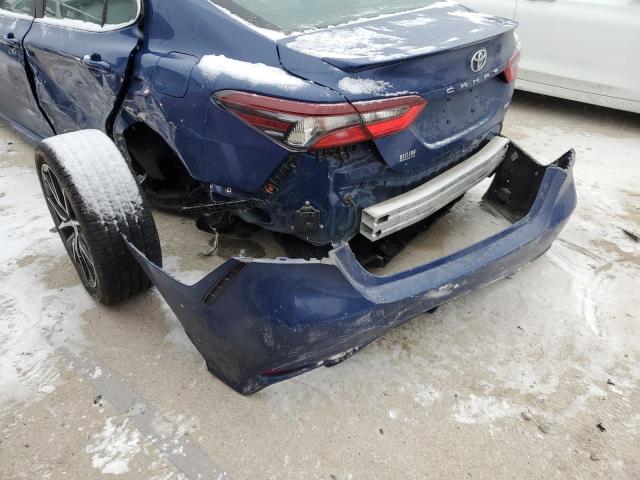 4T1G11AK4PU099373 - 2023 TOYOTA CAMRY SE NIGHT SHADE BLUE photo 12