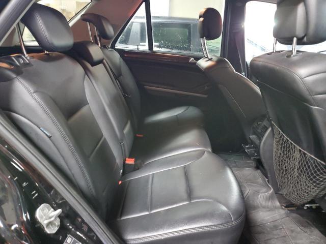 4JGBB8GB2BA705464 - 2011 MERCEDES-BENZ ML 350 4MATIC BLACK photo 10