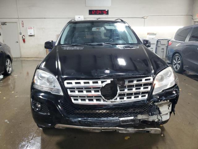 4JGBB8GB2BA705464 - 2011 MERCEDES-BENZ ML 350 4MATIC BLACK photo 5