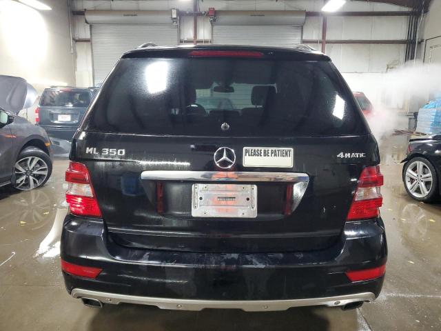 4JGBB8GB2BA705464 - 2011 MERCEDES-BENZ ML 350 4MATIC BLACK photo 6