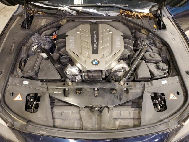 WBAKC8C57BC432489 - 2011 BMW 750 LXI BLUE photo 11