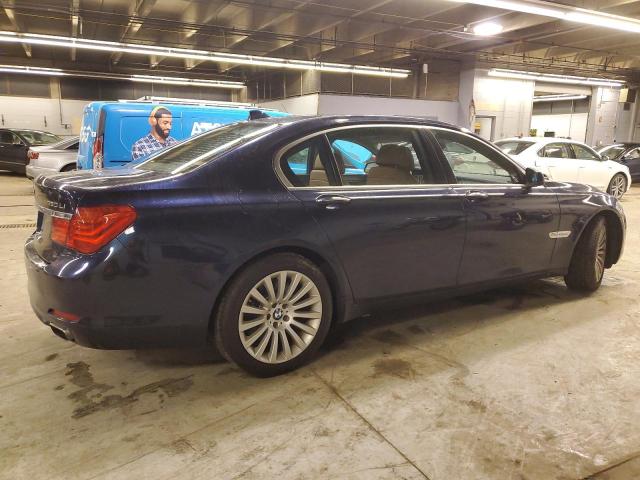 WBAKC8C57BC432489 - 2011 BMW 750 LXI BLUE photo 3