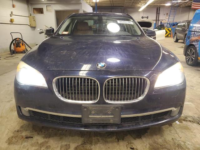 WBAKC8C57BC432489 - 2011 BMW 750 LXI BLUE photo 5