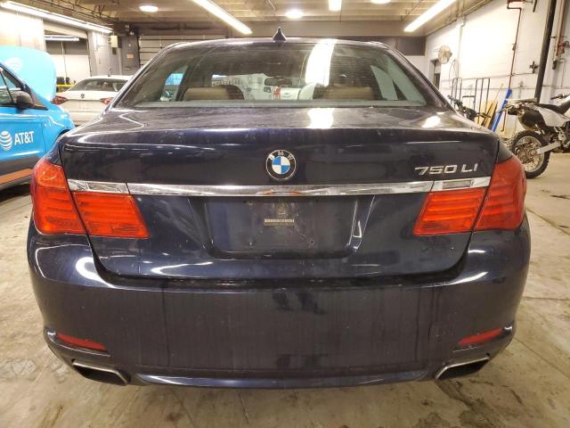 WBAKC8C57BC432489 - 2011 BMW 750 LXI BLUE photo 6