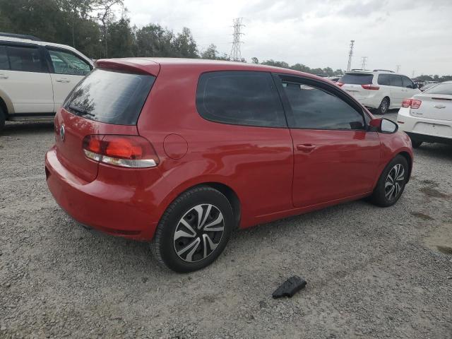 WVWBA7AJXCW283952 - 2012 VOLKSWAGEN GOLF RED photo 3