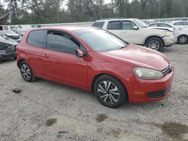 WVWBA7AJXCW283952 - 2012 VOLKSWAGEN GOLF RED photo 4