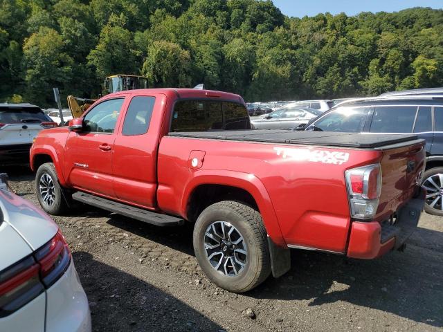 3TYSZ5ANXNT070958 - 2022 TOYOTA TACOMA ACCESS CAB RED photo 2