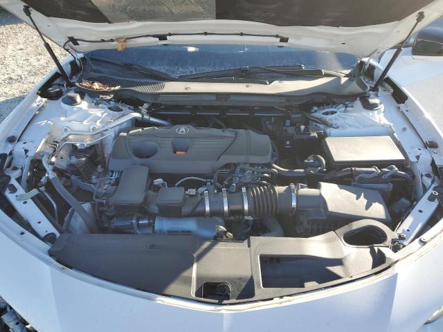 19UUB5F56MA013607 - 2021 ACURA TLX TECH A WHITE photo 11