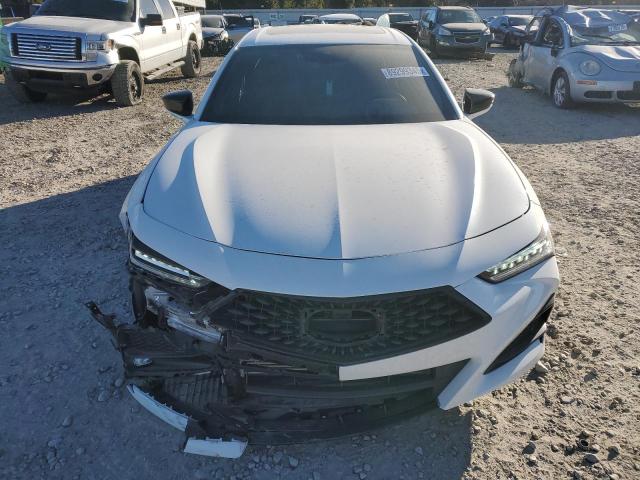 19UUB5F56MA013607 - 2021 ACURA TLX TECH A WHITE photo 5