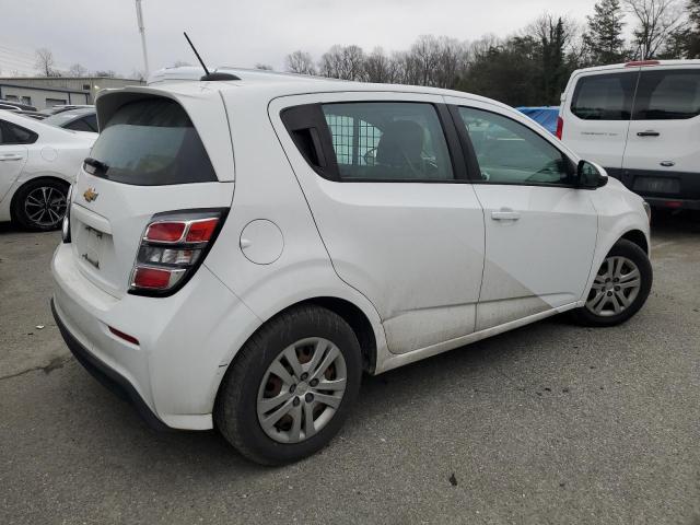 1G1JG6SH6J4131667 - 2018 CHEVROLET SONIC WHITE photo 3