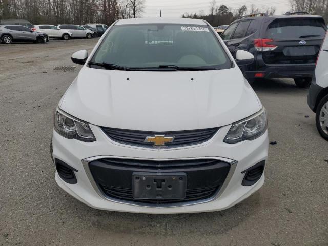 1G1JG6SH6J4131667 - 2018 CHEVROLET SONIC WHITE photo 5